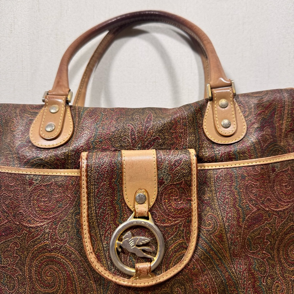 Vintage Etro Paisley Shoulder Bag - Picture 4 of 8